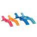 Colortrak Croc Hair Sectioning Clips Bucket - 12 Pack for Coloring, Cutting, and Styling - No Slip Rubber Grip - Assorted Colors - Buy Online on SooperMarket.com