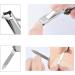 5in1 Multi Tool Nail Clippers Ultra Slim Foldable Multifunctional Pocket Nail Cutter With Nail File Nose Hair Scissors Screwdriver Key Chain Portable Mini Multi Nail Clippers for Travel Hiking Camping - Buy Online on SooperMarket.com