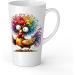 White Ceramic Kids Chicken Mug - Large 483 ml Perfect for Hot Chocolate or Milk Fun and Easy to Use - Buy Online on SooperMarket.com