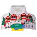 ETS TEE Advent calendar "Christmas market" white |24 different organic teas |Fruit tea herbal tea green tea black tea chai 24 tea bags white