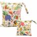 Egurs Wetbag Diaper Bag Set - Large & Medium Zoo-Light Yellow | Ideal for On-the-Go Parents | International Shipping Available - Buy Online on SooperMarket.com