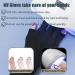 Professional UPF50+ Manicure Gloves for Gel Nail Lamp | UV Shield and Skin Care Protection - Buy Online on SooperMarket.com