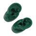 Simulated Ear Model Large Base Silicone Soft Great Toughness Pair Ear Model for Hospitals for Point Acupuncture(Green)