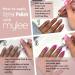 MYGEL by Mylee Nail Gel Polish Autumn/Winter Collection 8x10ml Colours + Top & Base Coat UV/LED Soak-Off Nail Art Manicure Pedicure for Professional Salon & Home Use - Long Lasting & Easy to Apply - Buy Online on SooperMarket.com