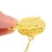 Golden Baby Pacifier - Soft Curved Design Safe Materials 26 Letters Clips for 6-18 Months - Buy Online on SooperMarket.com