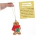 HOMSFOU 24 Pcs Gingerbread Man Ornament Xmas Gingerbread Man Figurine Gingerbread Ornaments Holiday Gingerbread Man Christmas Tree Ornaments Christmas Party Decoration Pvc Gift Household As Shownx2pcs 8X5.5CMx2pcs - Buy Online on SooperMarket.com