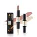 Dual-ended Contour Stick Ksndurn Contour Stick Makeup - Double-End Face Concealer Contouring Sticks Cream/Color Highlighter(Ivory) Shadow(Pink)