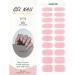 Foyute Semi Cured Gel Nail Strips 20 Pcs Soft Self-Adhesive Gel Nail Polish Wraps Sticker for Salon-Quality Manicure Set Long Lasting Easy to Apply & Remove Nail File & Wooden Stick (Pink B) - Buy Online on SooperMarket.com