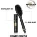 GHD Glide Hot Brush - Ceramic Technology with Ioniser, 185 C Optimum Temp for Frizz-Free Styling - Black - Buy Online on SooperMarket.com