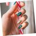 HAPINARY 1 Glass Chip Manicure Fillers Nail Art Charms Manicure Charms DIY Nail Art Crushed Glass DIY Glass Fillers Nail Crushed Glass Shiny Nail Stickers Nail Art Stone DIY Epoxy Filling 0.5X0.3cm Green - Buy Online on SooperMarket.com