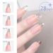 Lofuanna 15g Clear Builder Nail Gel - Nail Leveling Gel with Acrylic Brush for Nail Strengthening and Manicure Set - Self-Leveling Nail Repair and Extension Gel (0.5oz) - Buy Online on SooperMarket.com