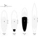 RSPro Hexatraction Clear Surfboard Deck Grip - Waxless and Durable - Buy Online on SooperMarket.com