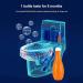 Bowling Blue Bubble Household Toilet Blue Bubble Bottle Cleaner Tablet Bowling Blue Bubble Toilet Cleaning Bowling Blue Bubble Toilet Bowl Cleaner 200g (1PCS) - Buy Online on SooperMarket.com