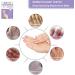 Lavender Hand Moisturizing Gloves - 3 Pairs | Hydrating and Anti-aging Hand Mask for Dry, Cracked Skin - Buy Online on SooperMarket.com