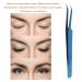 Premium Stainless Steel Slanted Beauty Tweezers for Eyelash Artists | Flexible & Ideal for Nail Salons - Shop Internationally - Buy Online on SooperMarket.com