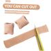 Healifty 4 Pcs Toe Cover Elastic Wrap Bandages - Beige Nylon Toe Protectors for Comfort and Protection - Buy Online on SooperMarket.com