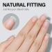 AILLSA Square Nails Tips - 240 Pcs Matte Soft Gel Nail Extension Tips | Pre-shaped Full Cover Acrylic Fake Nails | Short Square 15 Sizes | Soak Off & No File Needed - Buy Online on SooperMarket.com