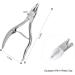 Toenail Clippers Trimmer Thick Toenails Nipper Professional Stainless Steel Cuticle Trimmer Scissors Toenails Nail Clippers for Thick or Ingrown - Buy Online on SooperMarket.com