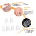 3 Pairs Bunion Toe Separator Silicone Gel Men's Tool | Valgus Separator & Hammer Toe Spacers for Foot Care - Buy Online on SooperMarket.com