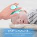 Healvian Soft Bristle Baby Bath Massage Brush - Toddler Safe Hair Washing and Scalp Cleaning Tool - Buy Online on SooperMarket.com