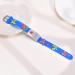 Customized Kids Safety ID Wristband | Personalized Medical Alert Bracelet for Boys & Girls | Outdoor Anti-Lost Bracelet with Cartoon Pattern | Blue Silver Butterfly Design - Buy Online on SooperMarket.com
