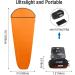 Naturehike High Elasticity Sleeping Bag Liner - Lightweight & Portable for Camping, Travel, Hostels - Orange - Buy Online on SooperMarket.com