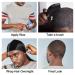 6-Piece Durag and Wave Brush Set for Men - 360 Curved Medium/Hard Hair Brushes - Includes 4 Silky Durags in Black, Red, Royal Blue, White - Premium Kit - Buy Online on SooperMarket.com
