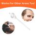 Nose Hair Wax Kit - Quick & Painless Hair Removal for Men and Women - 120g Wax with 30 Applicators - Enough for 15-20 Uses - Buy Online on SooperMarket.com