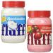 Marshmallow Spread Bundle With Marshmallow Fluff 213g and Marshmallow Strawberry Fluff 212g (2 Pack)