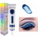 Liquid Eye Shadow | 9 Color Glitter Sequins Gel | Shiny Festival Style Ultra Pigmented Eye Shadow Puchen 08 - Buy Online on SooperMarket.com