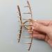 3pcs Metal Strong Hair Claw Clips - Nonslip Large Hair Claw Clip Set for Fashionable Hair Styling - Perfect for Women and Girls with Thin or Thick Hair (Rose Gold, Silver, Gold) - Buy Online on SooperMarket.com