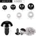 800 Pcs Safety Eyes Black Plastic Eyes with Washers for Stuffed Crochet Animal Crafts Doll Making Supplier Bulk (4 Sizes) - Buy Online on SooperMarket.com