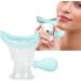 Eye Wash Cup Silicone Eye Wash Cleaner Kit Squeeze Eye Cleaning Cup Tool for Soothing Tired Eyes Clean Makeup Residue (Blue) - Buy Online on SooperMarket.com