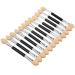 Sanwood 12pcs Makeup Sponge Double Sided End Eye Shadow Applicator Cosmetic Tool