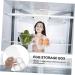 Fridge Egg Container 2pcs Box 4 Grid Egg Storage Box Plastic Pallet Empty Egg Carton re-usable - Buy Online on SooperMarket.com