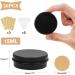 Veuwolm Aluminum Travel Cream Can (30 pcs) with Stickers - 15ml Screw Cap for Lip Balm & Cosmetics - Buy Online on SooperMarket.com