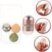 Volcanic Stone Ball Jade Facial Massager Set - Pink Jade Rollers & Skin Scraping Tools for Enhanced Beauty - Buy Online on SooperMarket.com