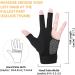 Pool Glove Left Hand for Billiards - Elastic Lycra Billiards Glove for Men and Women - 3 Finger Show Gloves for Billiard Shooters - Ideal for Carom, Pool, Snooker Cue Sport - 1PCS - Buy Online on SooperMarket.com