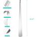 Long Handle Metal Shoe Horn - 31.5 for Seniors, Pregnant Women, and Back Pain Relief - Buy Online on SooperMarket.com