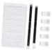 PLAFOPE 1 Set Nail Extension Set Nail Tools for Nail Art Nail Decoration Tool Nail Extension Brush Finger Extension Manicure Tool Nail Patch Fixing Clips Nail Art Tools Nail Clip Plastic