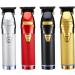 Hair Clippers USB Rechargeable Electric Beard Trimmer Barbers Hair Grooming Kit Red Metal Beard Trimmer - Buy Online on SooperMarket.com