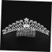 minkissy Bridal Comb Headpiece Bridal Headpiece Bride Comb Earth Tones Bridal Comb Rhinestone - Buy Online on SooperMarket.com
