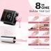 Modelones Nude Glitter Pink Builder Nail Gel - 8-in-1 Strengthener & Extension Gel - 15ML Bottle - Ideal Gift for Women - Buy Online on SooperMarket.com