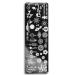 Nail Stamping Plates Human Face Patterns Nail Art Stamping Template from Manik rise Tool Set Manikure-Art Ell Stahl Pressure Plate for Girls Women 8
