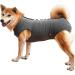 Heywean Dog Recovery Suit - Post-Op Castration Wound Protection for Dogs - Medical Shirt & Surgical Body Suit - XL Gray - Professional Pet Recovery Solution - Buy Online on SooperMarket.com