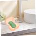 COOLHIYA Plastic Container pp soap draining rack household soap holder container travel Outdoor Fruit Dryer travel case water filter Toiletries sponge soap dish with lid Storage Box As Shown 7x10.5x3.5cm - Buy Online on SooperMarket.com