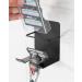 pickpiff Razor Holder with Razor Blades Refills Storage Self-Adhesive Stainless Shaver Hook Wall Mouthed Bathroom Shower Accessories Black Single Other