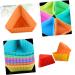 MAGICLULU 20pcs Triangle Muffin Cup Candle Molds Paper Cups Silicone Molds DIY Baking Mold Silicone Cake Molds Muffin Cake Mold Muffin Cupcake Mold Mini Silica Gel Baking Cup - Buy Online on SooperMarket.com