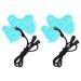 Sensory Chew Necklace for Home Use - Turquoise Green | Necklace Chewy Teether to Prevent Finger Sucking and Relieve Swelling with Beaded Edges - Buy Online on SooperMarket.com