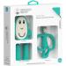 Matchstick Monkey Antimicrobial Teething Starter Set - Green Monkey Set for Babies 3 Months+, Includes 1 Flat Face Teether, 1 Animal Teether, and 2 Silicone Finger Toothbrushes - Buy Online on SooperMarket.com